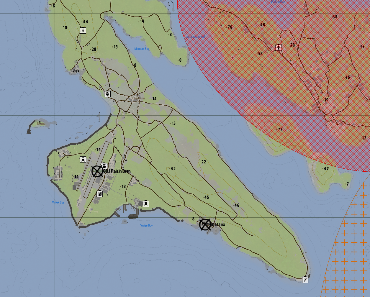 Operation Fractured Bolt OPORD Map 3